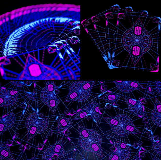 Premium Glow in the Dark Playing Cards - Chris Cards Collection | Perfect for Magic Tricks, Poker Nights & Party Games