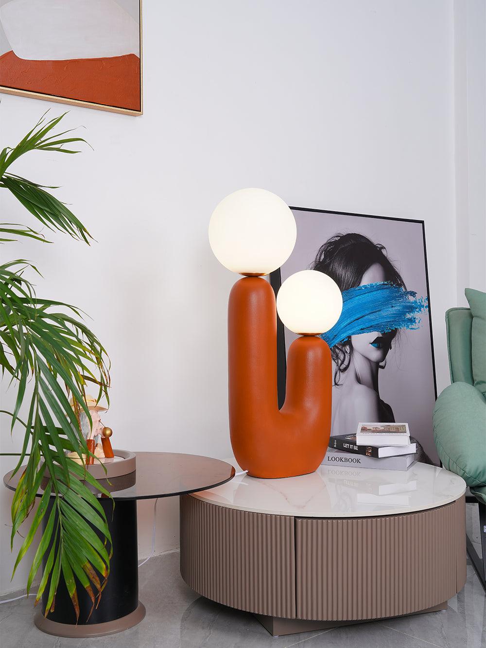 Modern Ceramic Table Lamp - Elegant Home Decor for Bedroom, Living Room & Office - Soft Warm White Light for Cozy Ambience