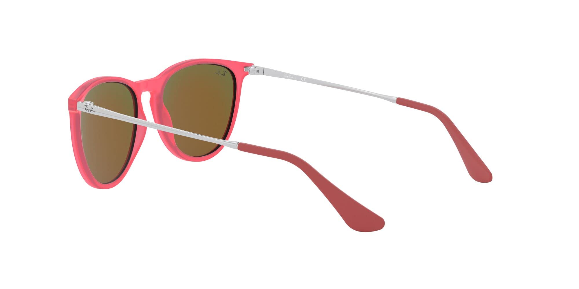 Ray-Ban Kids' RJ9060S Erika Round Sunglasses | UV Protection, Lightweight & Durable Frame | Perfect for Outdoor Play, Beach & Summer Activities