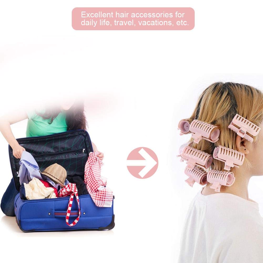 15Pcs Hair Roller Clips - Strong Hold Hair Curler Claw Clips for Women & Girls, Perfect for Sectioning & Styling Hair at Home or Salon (Great for Curling, Updos & Hairdressing Tools)