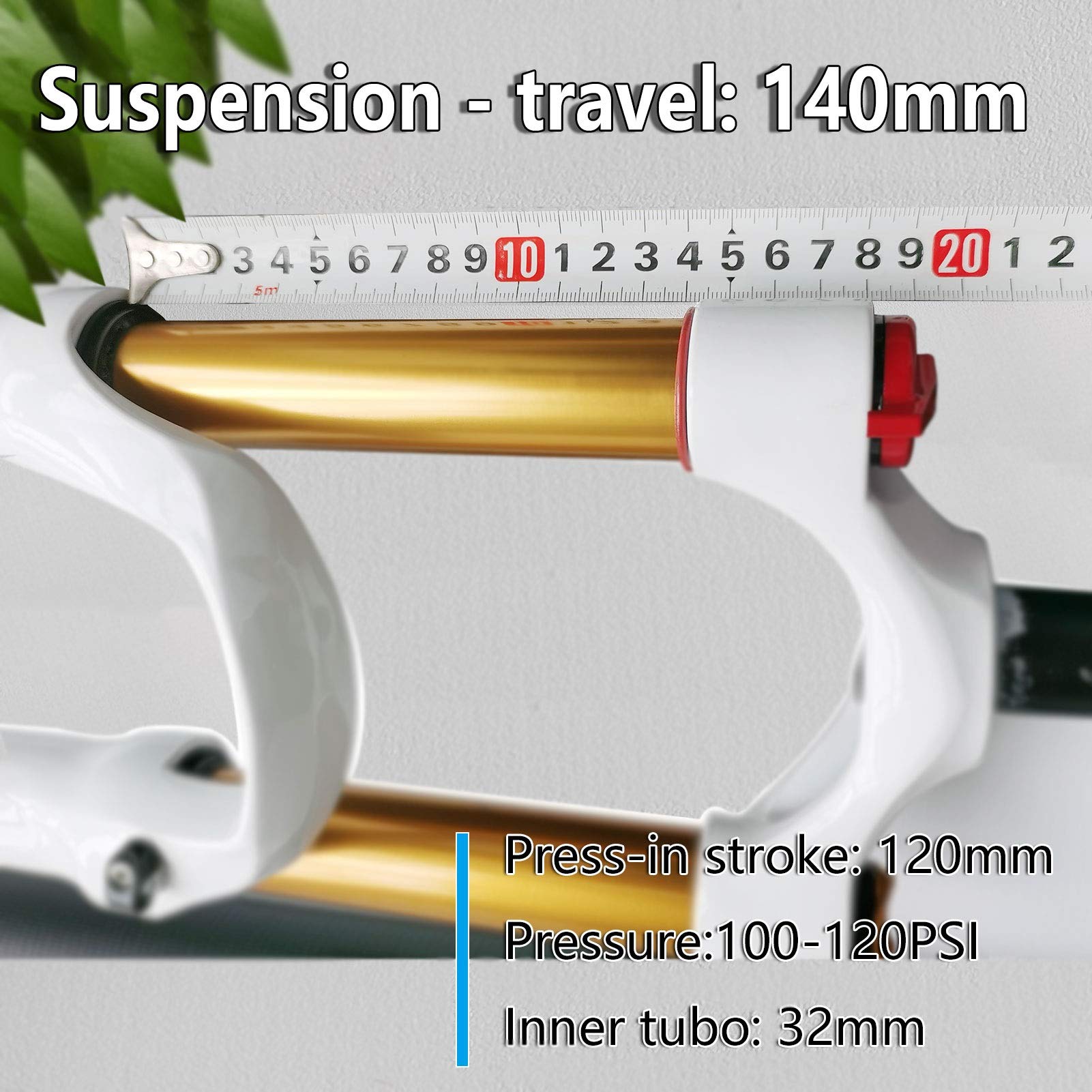 **26/27.5/29 Inch Mountain Bike Suspension Fork - 1-1/8