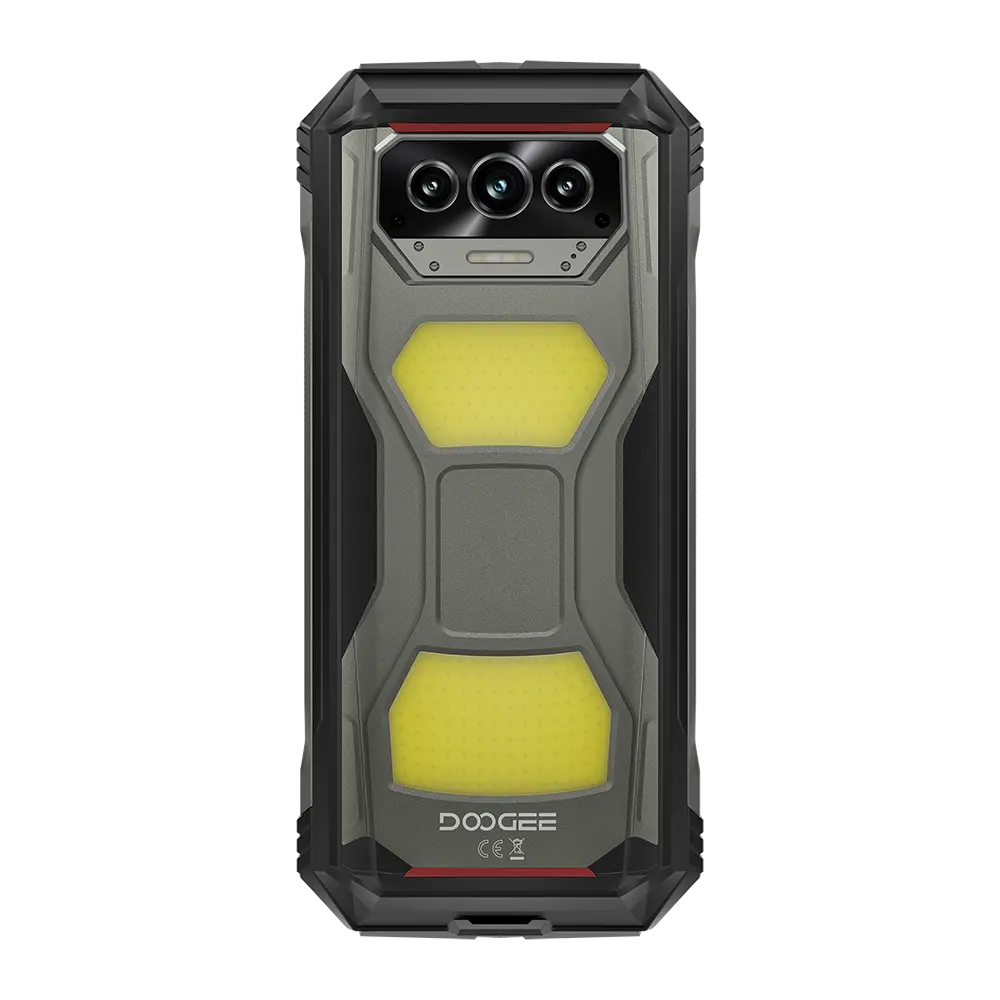 DOOGEE V Max S Rugged Smartphone - 22000mAh Massive Battery, Dual Camping Lights, Android 14 | Outdoor Adventure, Emergency Power, Camping & Hiking Essential