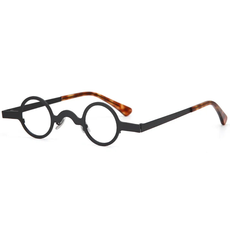 Aror Women's Full Rim Round Acetate Eyeglasses 22495 - Lightweight Alloy Frame, Fashionable Reading Glasses for Women - Perfect for Office, Reading & Everyday Wear