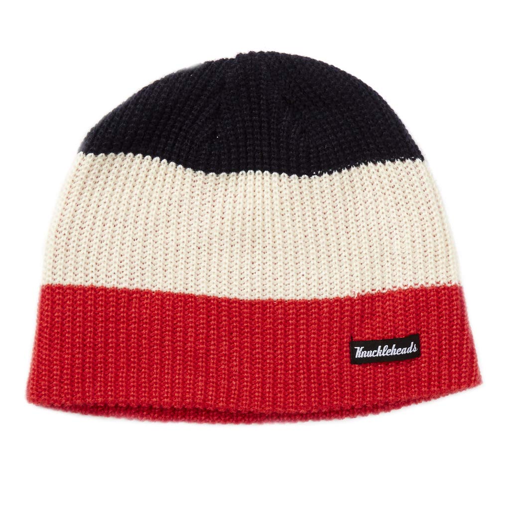 Born to Love Slouchy Striped Beanie Hat for Kids - Soft Winter Knit Hat for Boys & Girls - Perfect for Outdoor Play, School & Cold Weather