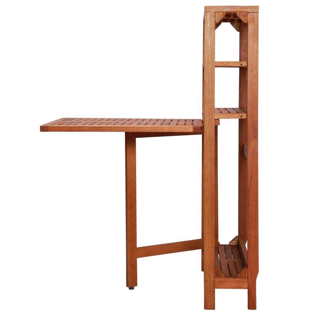 Tidyard 3-Piece Folding Bistro Set - Acacia Wood Patio Dining Table with 2 Folding Chairs - Space Saving Outdoor Furniture for Garden, Patio, Balcony, Backyard - Perfect for Small Spaces, Morning Coffee & Al Fresco Dining