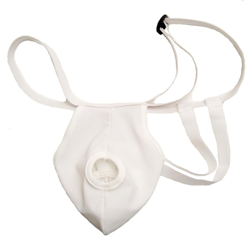 Adjustable Scrotal Support with Comfortable Leg Straps - Small Size for Men - Ideal for Post-Surgery Recovery, Sports & Daily Comfort