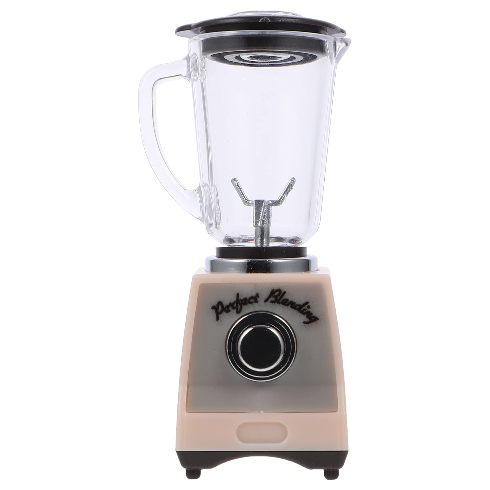 LUOZZY Mini Blender Toy for Kids - 2.16 Inch Tiny Dollhouse Accessories, Pretend Play Kitchen Appliances for Smoothie Making | Perfect for Role Play, Tea Parties & Educational Fun