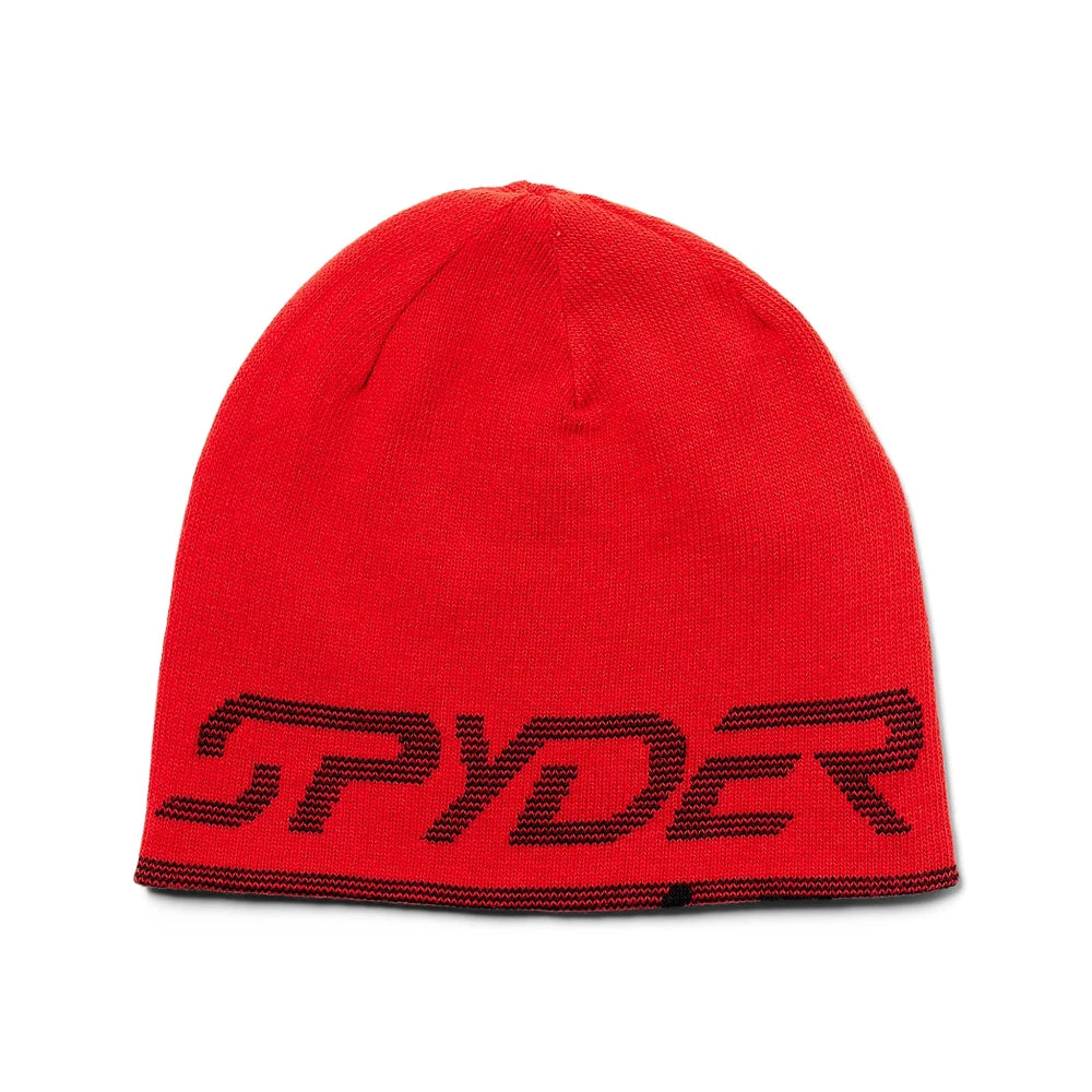 Spyder Reversible Boys Bug Beanie - Warm Winter Hat for Kids in 2 Sizes (S/M & L/XL) - Perfect for Skiing, Snowboarding & Outdoor Winter Activities
