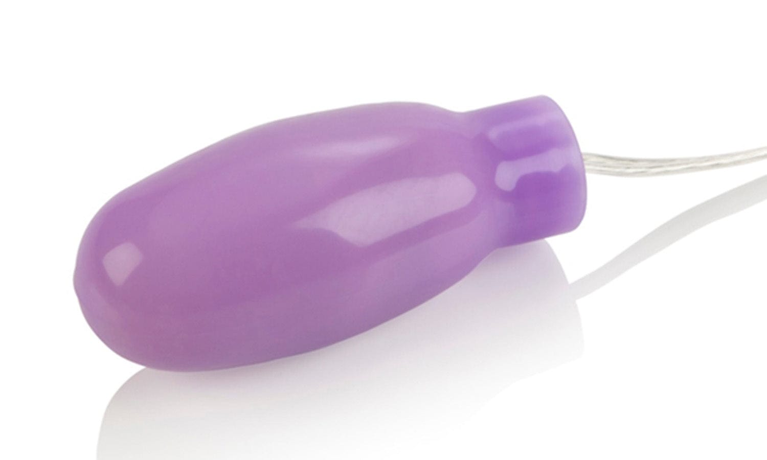 Slim Purple Silicone Vibrating Bullet - Ultra Smooth & Quiet Personal Massager for Relaxation & Intimate Moments - Perfect for Couples & Solo Use