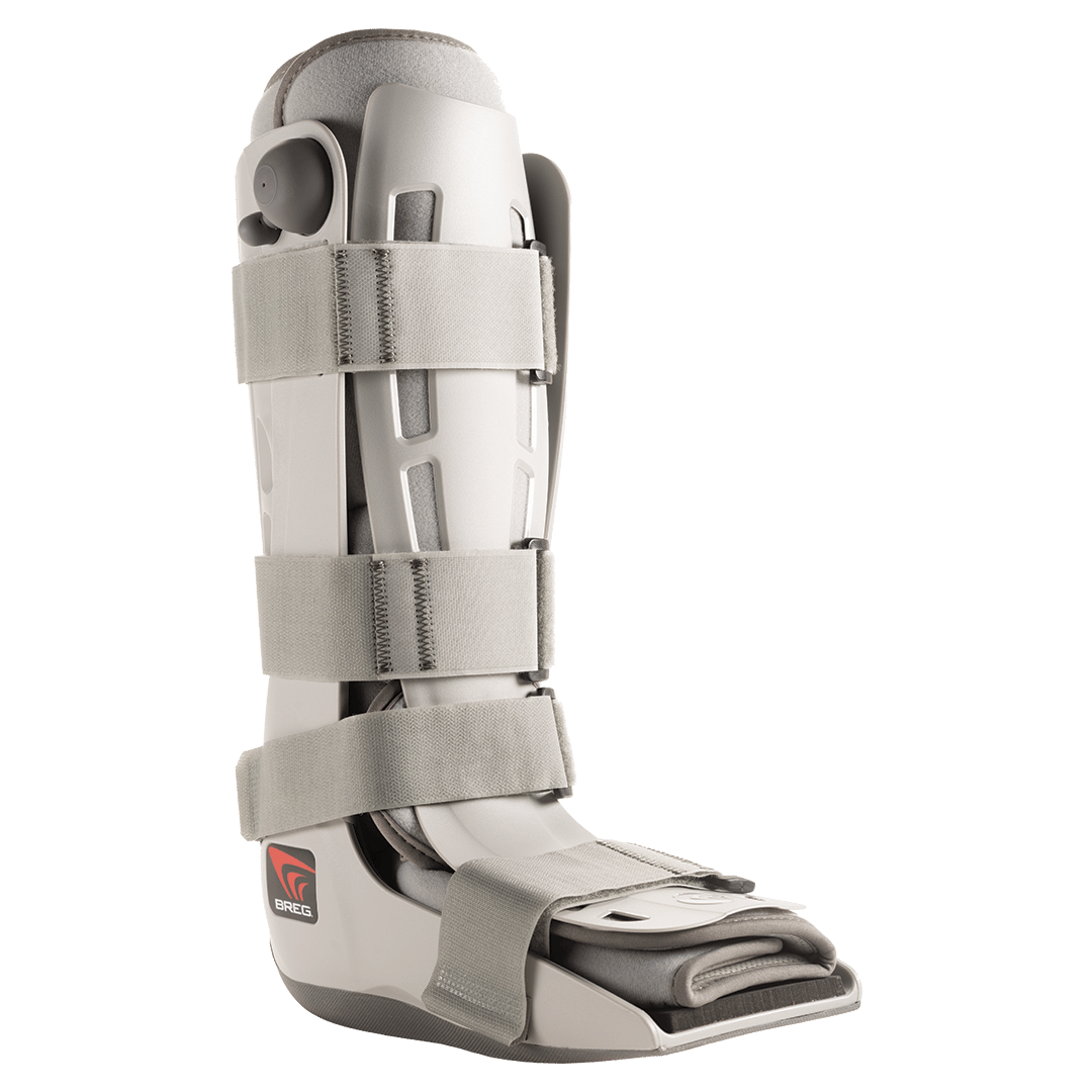BREG Genesis Full Shell Walker with 4 Adjustable Straps - Lightweight Knee Brace for Injury Recovery & Support - Ideal for Walking, Running & Post-Surgery Rehabilitation