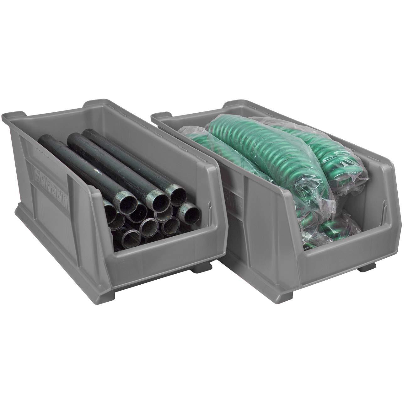 Akro-Mils 30287 Large Stackable Plastic Storage Bins - 24