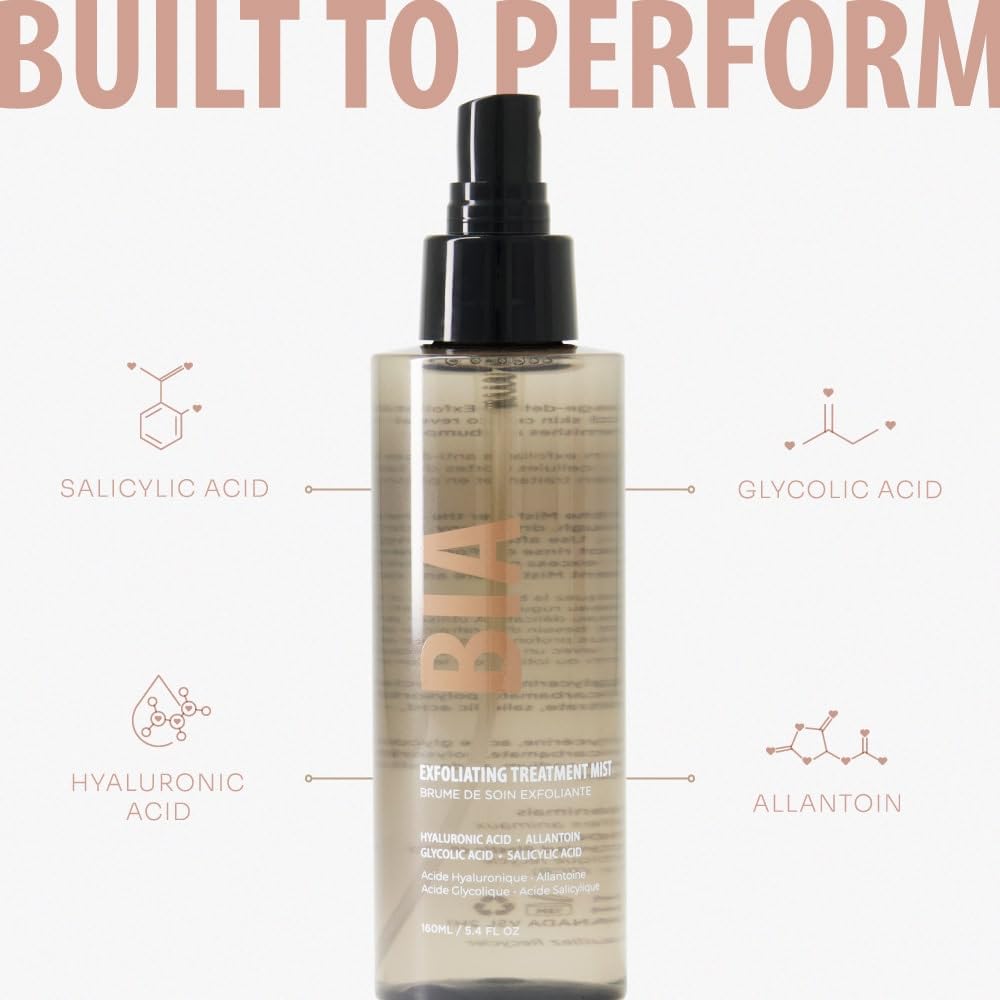 Bare It All Body Treatment Mist for Acne & Keratosis Pilaris | Exfoliating & Moisturizing Skin Care Spray | Hydrating Face & Body Toner (145ml/5oz) | Perfect for Daily Skincare Routine & Blemish-Prone Skin