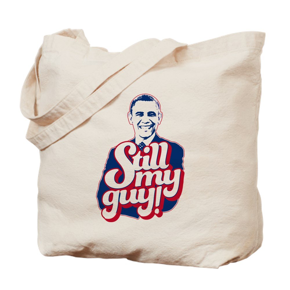 Obama Still My Guy Tote Bag - Eco-Friendly Natural Canvas Reusable Shopping Bag for Democrats & Progressive Voters | Perfect for Grocery Shopping, Political Events & Sustainable Living | Great for Farmers Market, Work Commute & Protest Rallies | Ideal Gift for Democratic Supporters & Eco-Conscious Friends | Use for Daily Errands, Beach Trips, Campaign Support & Democratic Values Advocacy | Durable & Stylish for Work, Travel, Activism & Everyday Use