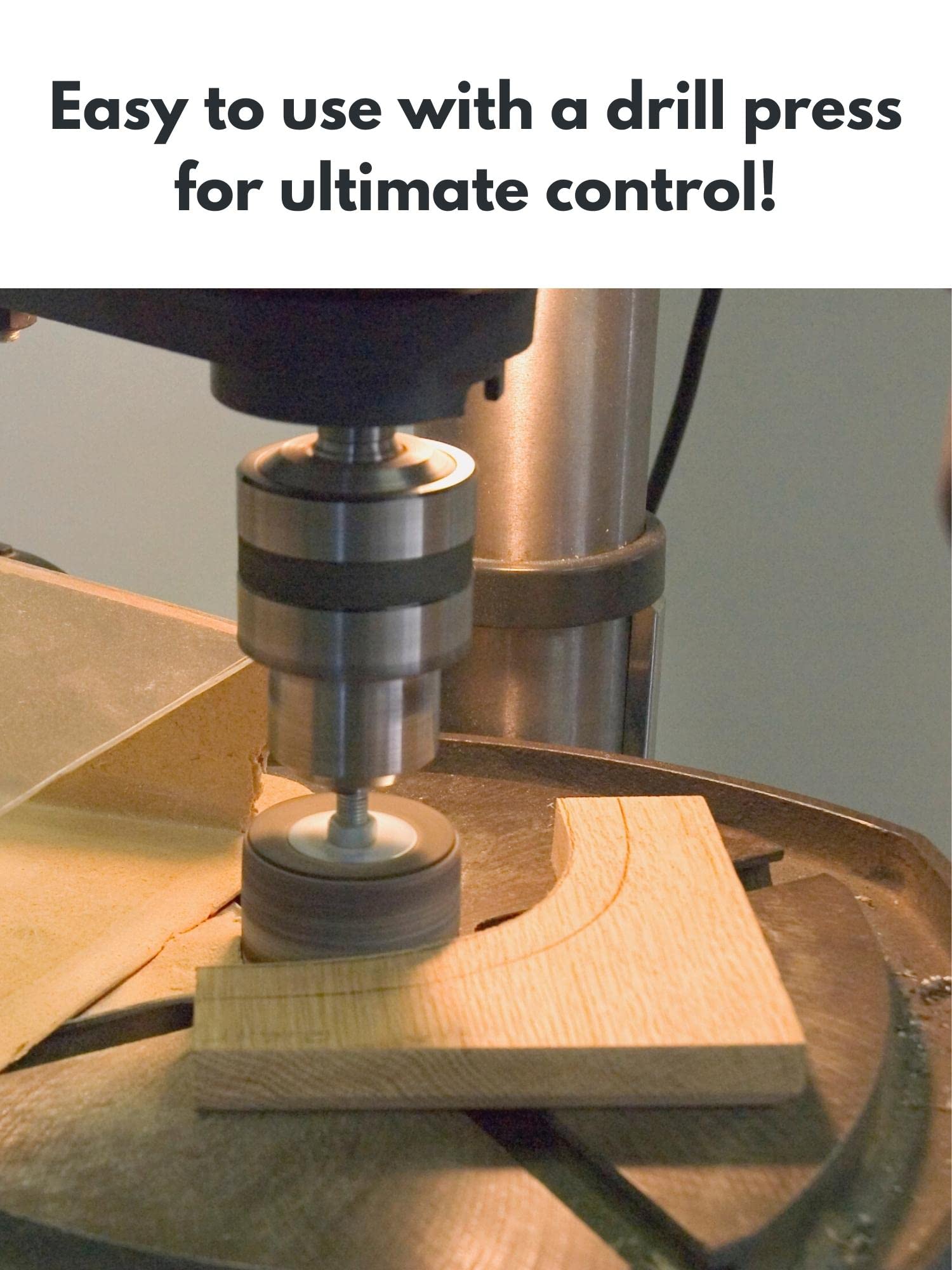 4 Pack Large Flap Sanding Wheels Kit for Drill & Die Grinder - Wood & Metal Sanding Discs - Perfect for DIY Projects, Furniture Refinishing & Metal Polishing
