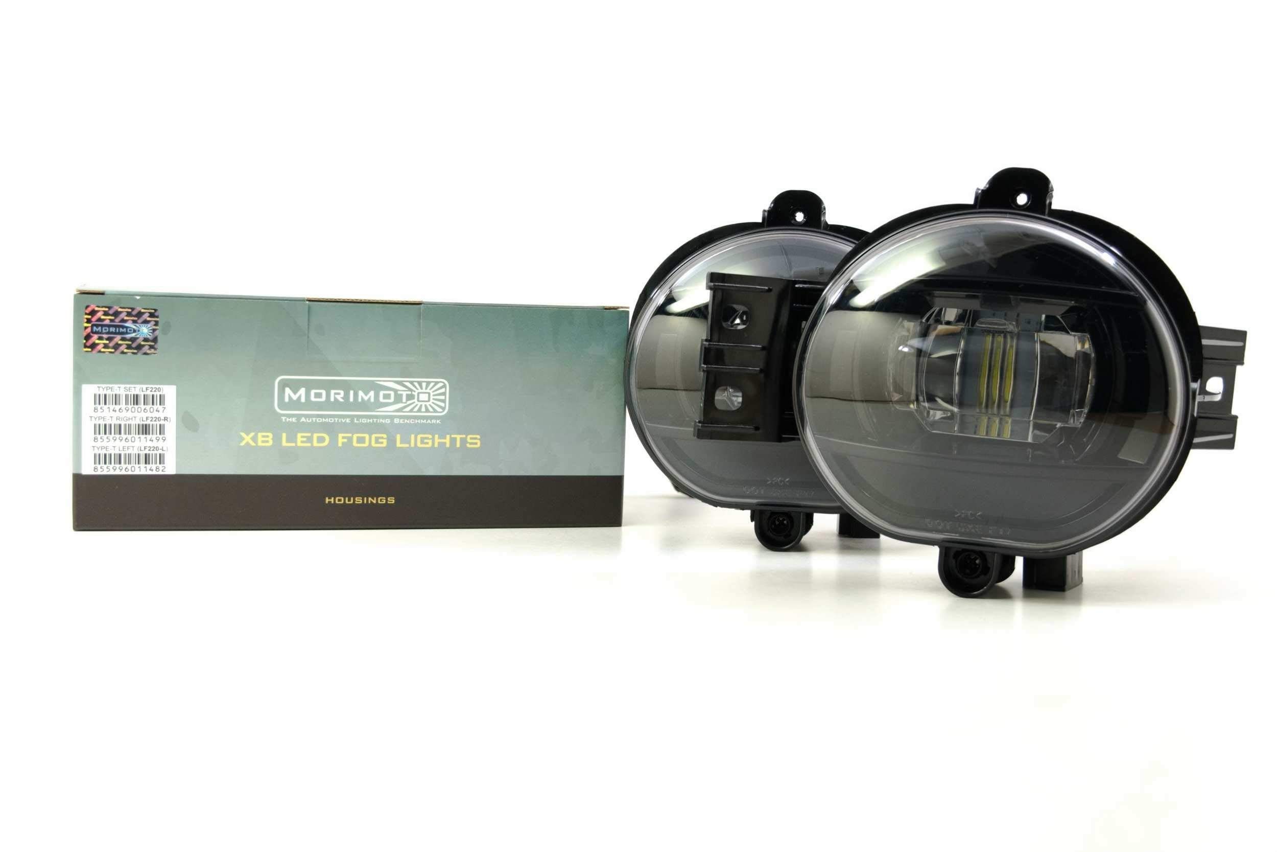 Morimoto XB LED Oval Fog Lights - Compatible with Dodge Ram 2002-2008 - High-Performance Lighting for Off-Road & Night Driving