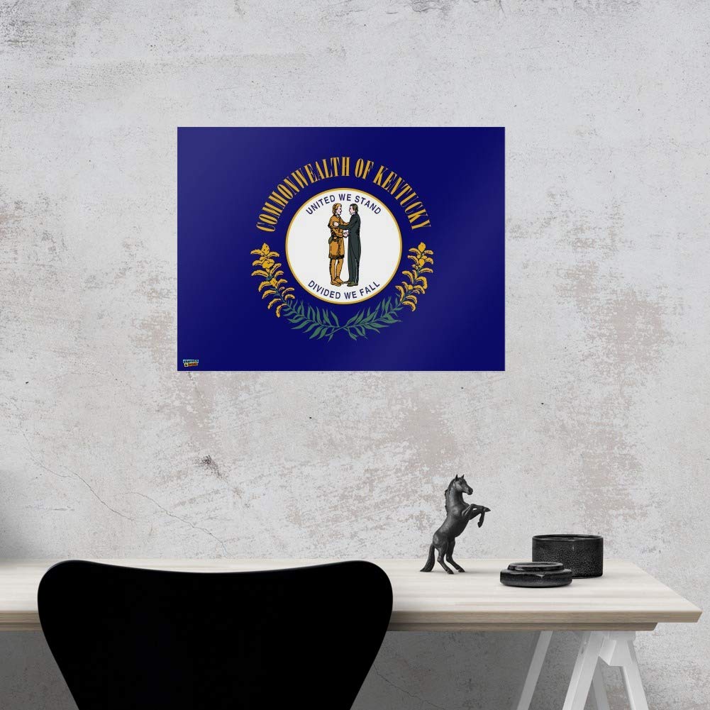 Kentucky State Flag - Premium Quality Decorative Sign for Home, Business & Office Decor | Perfect for Wall Art, Gifts & Patriotic Displays