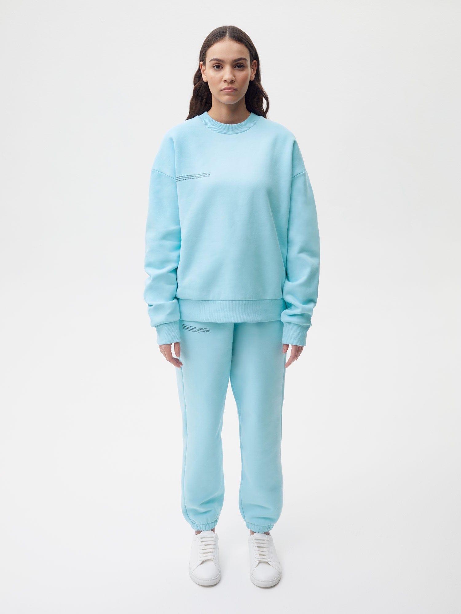 Women's 365 Heavyweight Fleece Pullover Sweatshirt - Celestial Blue | Cozy Casual Wear for Fall & Winter | Perfect for Lounge, Workout & Outdoor Activities