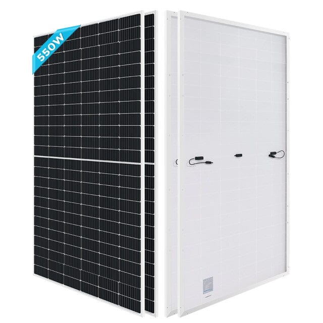 Renogy 550 Watt Monocrystalline Solar Panel for Home, RV & Off-Grid Power | High Efficiency Solar Panel Kit for Camping, Boating & Emergency Backup
