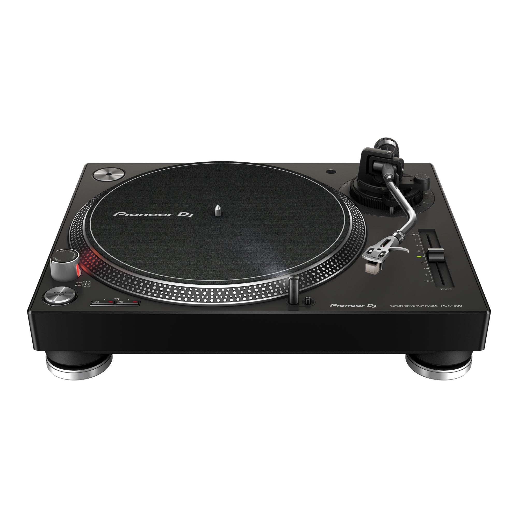 Pioneer DJ PLX-500 Professional Direct Drive Turntable for DJs & Vinyl Enthusiasts - Perfect for Home Studios, Clubs & Music Production