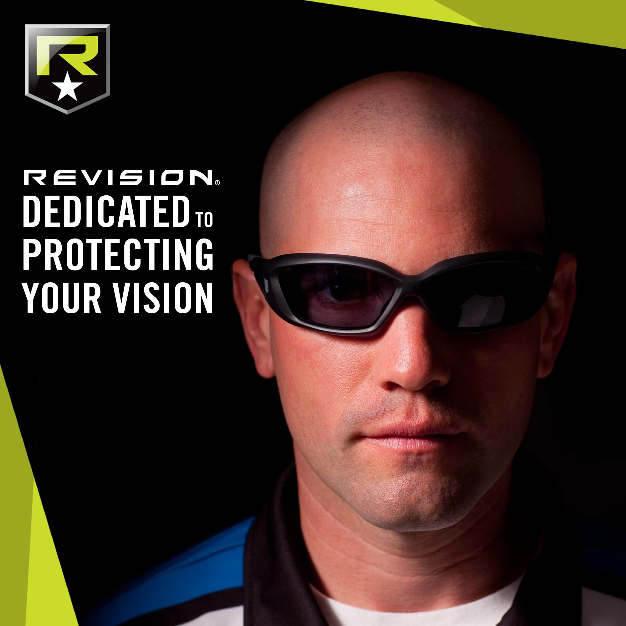 Revision Military Hellfly Ballistic Sunglasses - Tactical Safety Glasses for Shooting, Outdoor & Sports - UV Protection, Impact Resistant, ANSI Z87.1 Certified for Work & Adventure