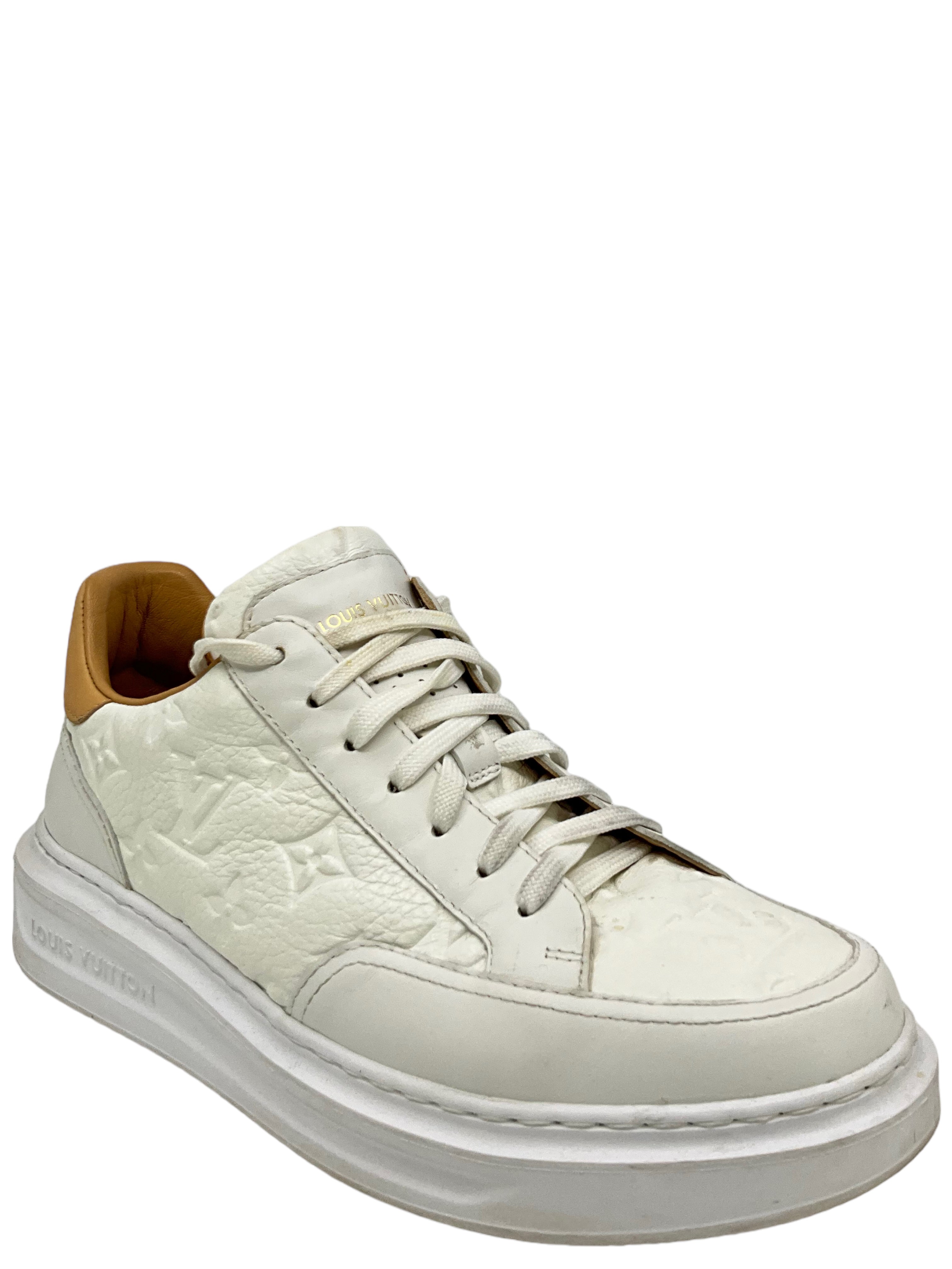 Louis Vuitton Beverly Hills Sneakers Women's Size 9 | Luxury Designer Casual Shoes for Women | Perfect for Daily Wear, Shopping & Travel