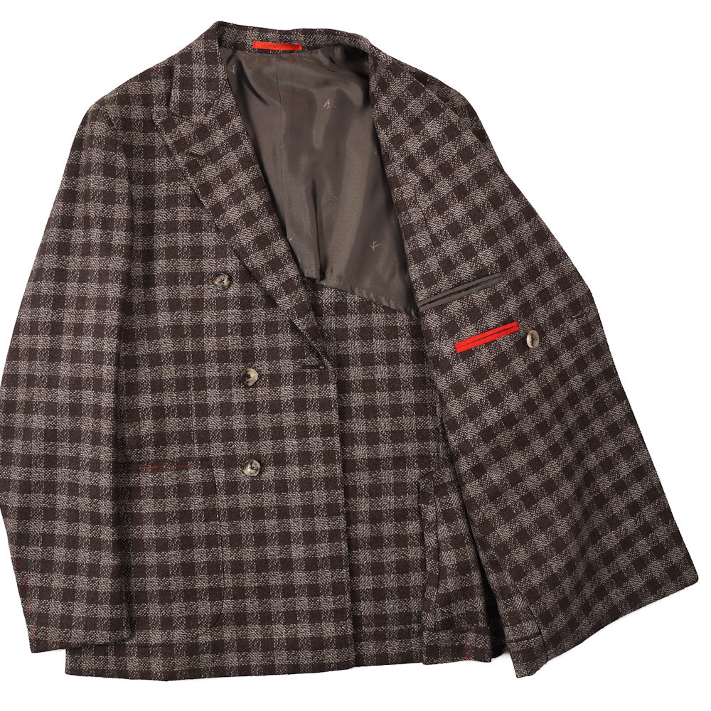Premium Isaia Wool & Cashmere Blazer for Men - Italian Luxury Sport Coat for Business, Weddings & Formal Events | Elegant Tailored Fit for Office & Special Occasions