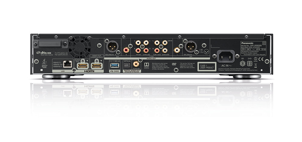 Panasonic DP-UB9000 Reference Ultra HD 4K Blu-ray Player with Dolby Vision & HDR10+ - Premium Home Theater Experience for Movie Enthusiasts