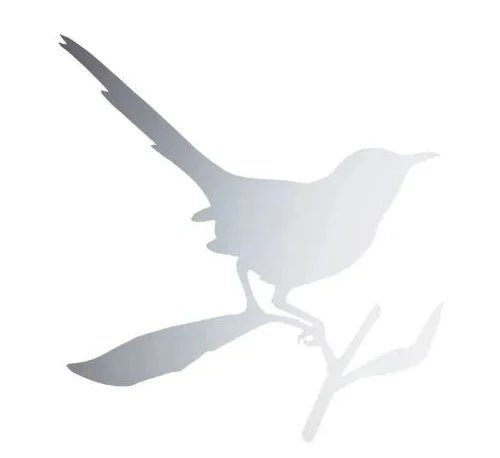 Driade Taylor Bird Mirror - Elegant Wall Decor for Living Room, Bedroom & Entryway - Perfect for Home & Office Decor