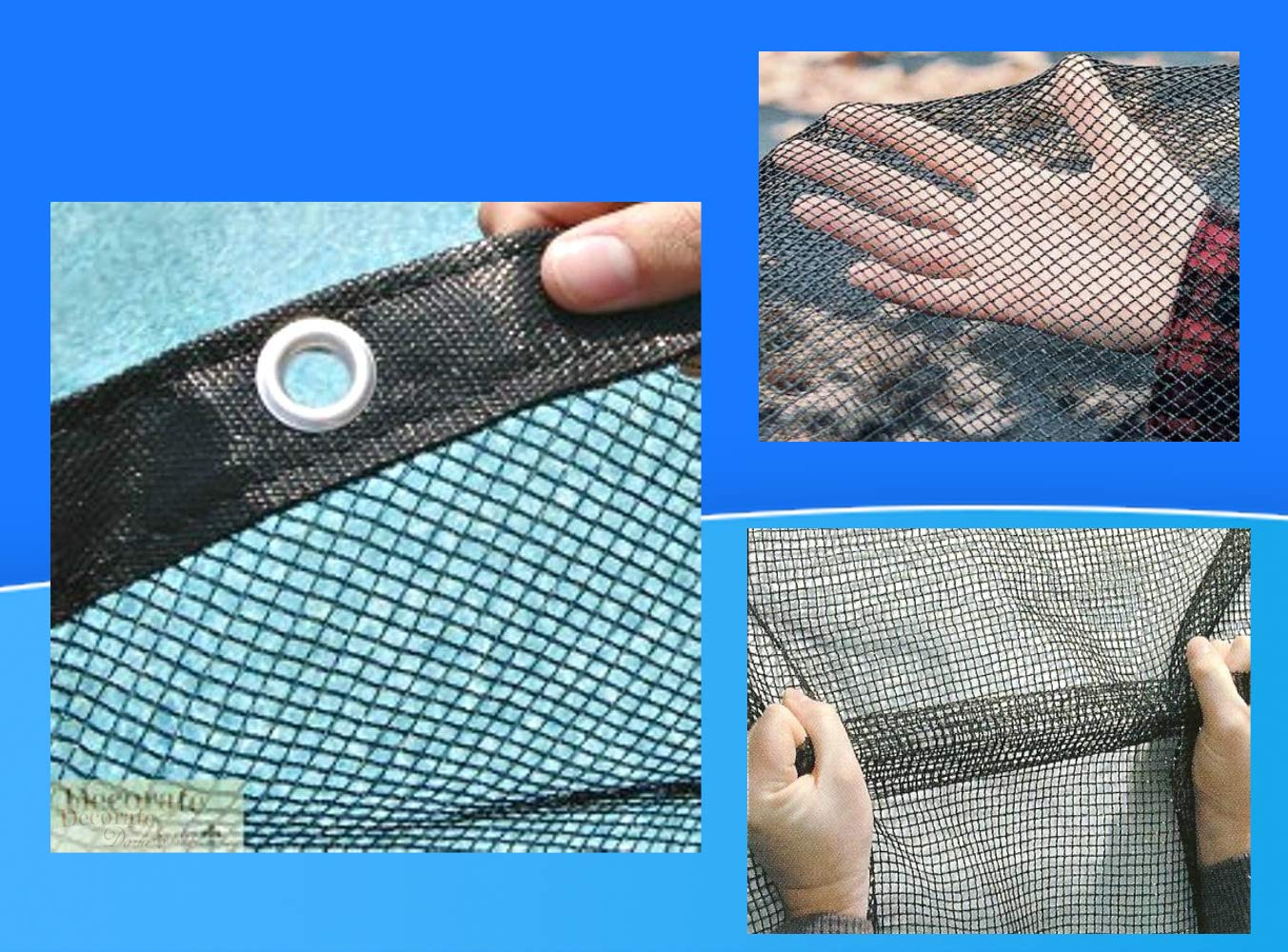 Harris Professional Grade Leaf Net for In-Ground Pools | Heavy Duty Pool Skimmer Net with Deep Basket | Fast & Easy Pool Cleaning Tool for Leaves, Debris | Perfect for Spring & Fall Maintenance