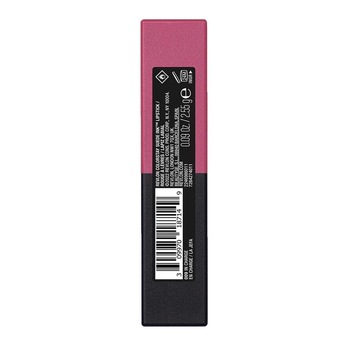 Revlon ColorStay Suede Ink Liquid Lipstick - Long Lasting Matte Lipstick in Shade 009 In Charge - Perfect for Everyday Wear, Date Night & Special Occasions