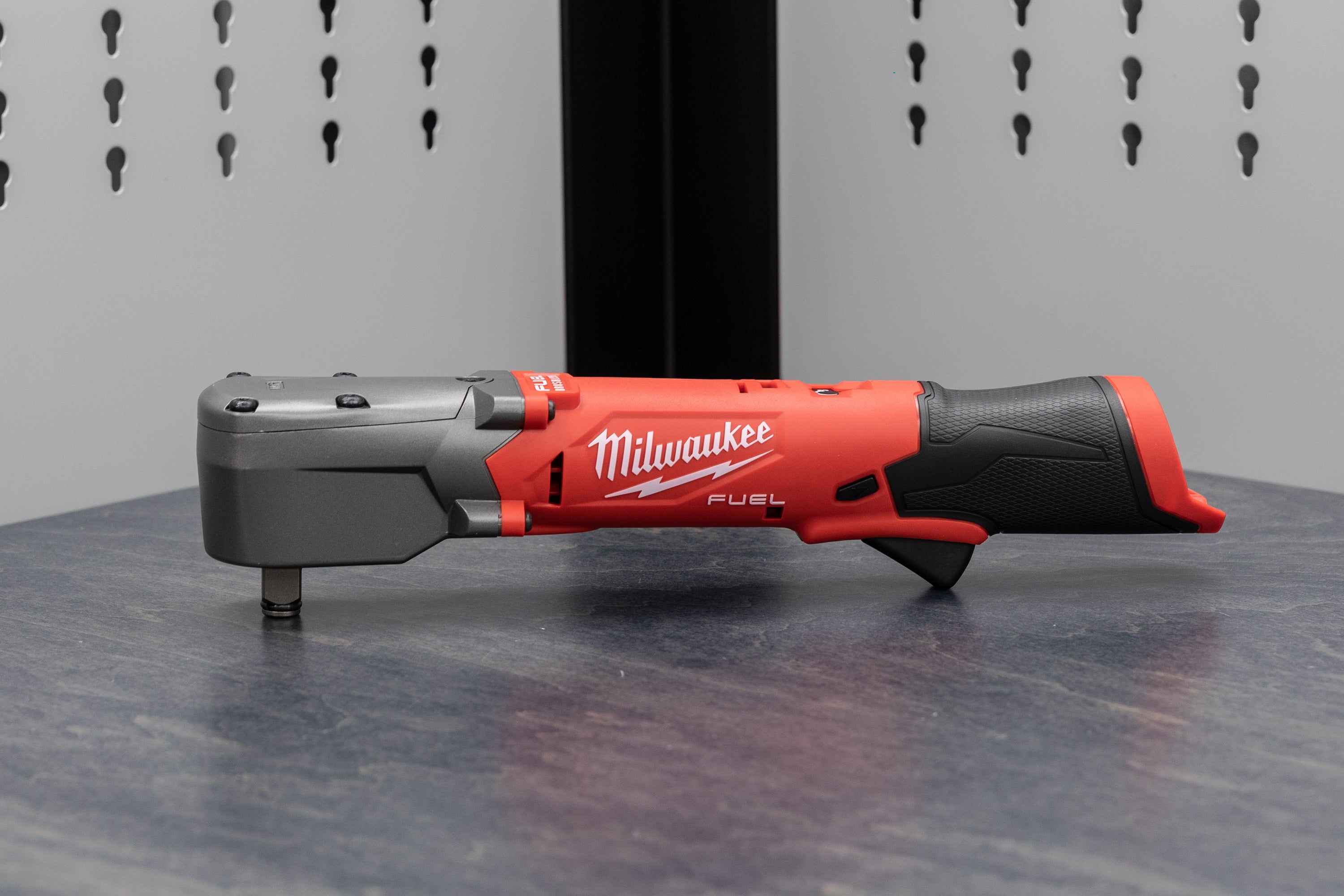 Milwaukee M12 FUEL 1/2 Inch Right Angle Impact Wrench Kit - Compact & Powerful Cordless Tool for Tight Spaces, Automotive Repair & Construction Projects
