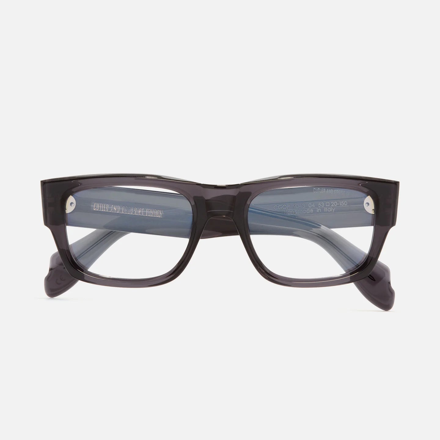 Cutler and Gross 9043 04 Grey Sunglasses - Classic Aviator Style for Men & Women - Perfect for Outdoor Activities, Driving, and Fashion Accessories