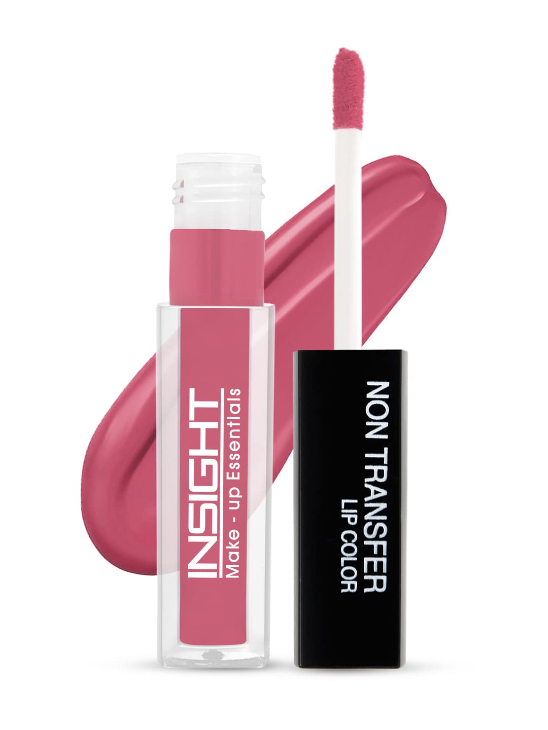 Insight Non-Transfer Long Lasting Lipstick - 4ml (04 Ferocious Pink & 07 Satin Rose) - Smudge Proof Matte Lip Color for All-Day Wear, Perfect for Work, Date Night and Special Occasions