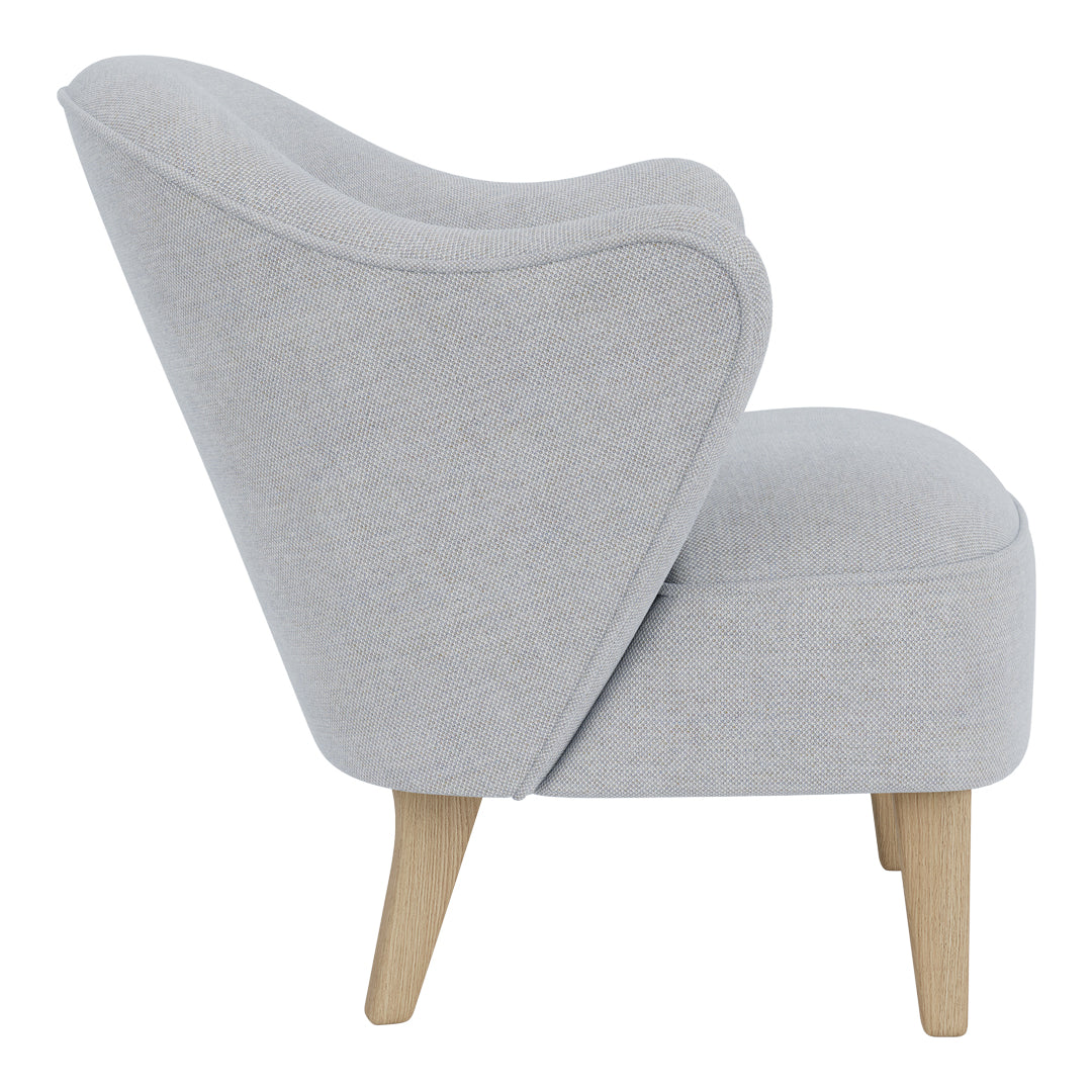 Ingeborg Lounge Chair - Modern Textile Upholstered Accent Chair for Living Room, Bedroom & Office - Comfortable Reading & Relaxation Chair with Soft Fabric & Stylish Design