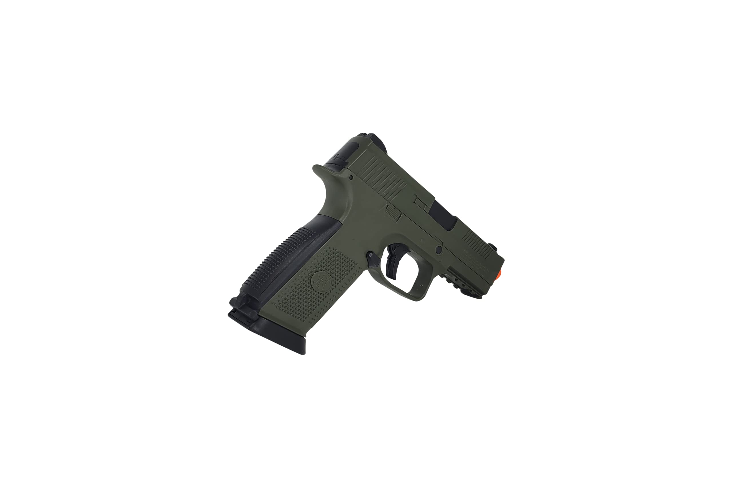 FN Herstal FNS-9 Airsoft Spring Pistol - ABS Polymer Tactical Training Gun (Ranger Green) | Realistic Airsoft Pistol for Target Practice, Military Simulation & Outdoor Shooting Games