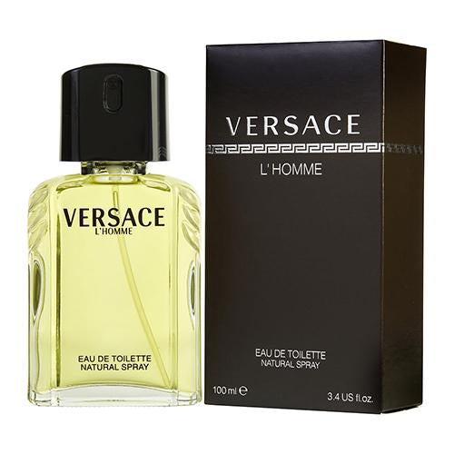 Versace L'Homme 100ml Eau de Toilette for Men - Luxury Cologne with Fresh Citrus & Woody Notes, Perfect for Date Night, Office & Special Occasions