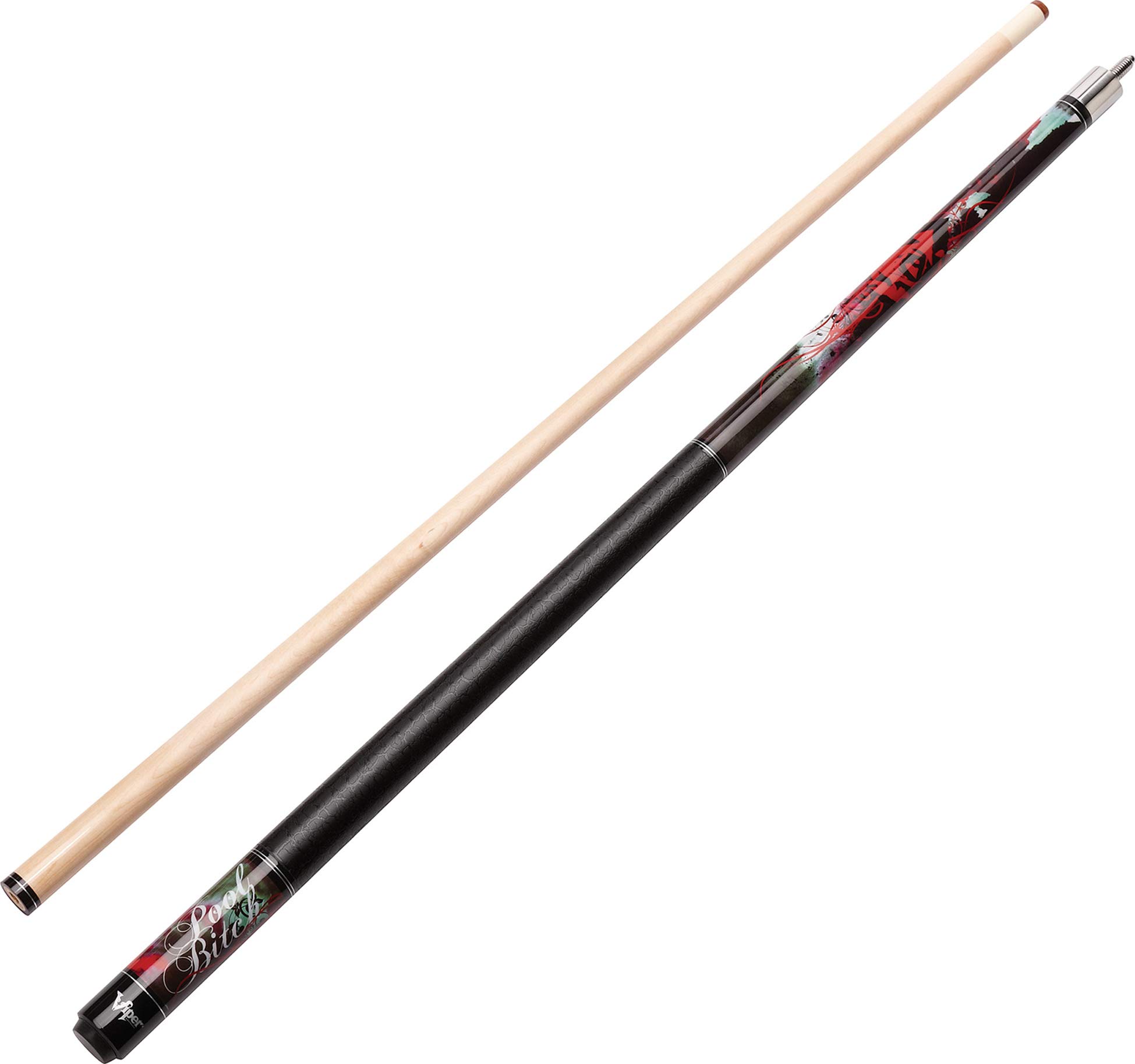 Viper Underground 58-Inch 2-Piece Billiard Pool Cue Stick - Professional Quality for Home Game Rooms & Bars | Perfect for Casual Play & Competitive Tournaments