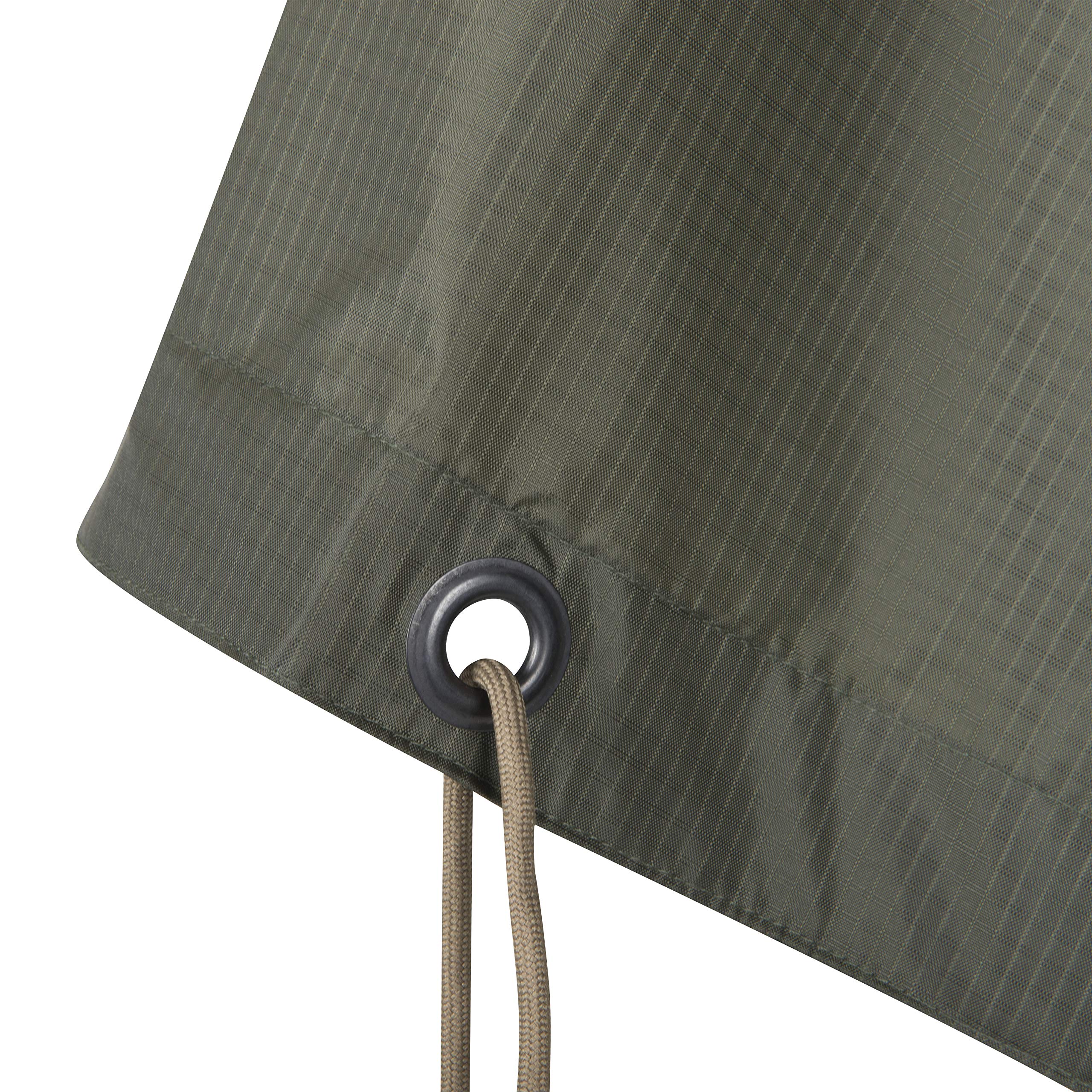 Helikon-Tex US Military Poncho - Waterproof Rain Poncho for Outdoor Camping, Hiking & Survival Gear in Shadow Grey (Surplus Line)