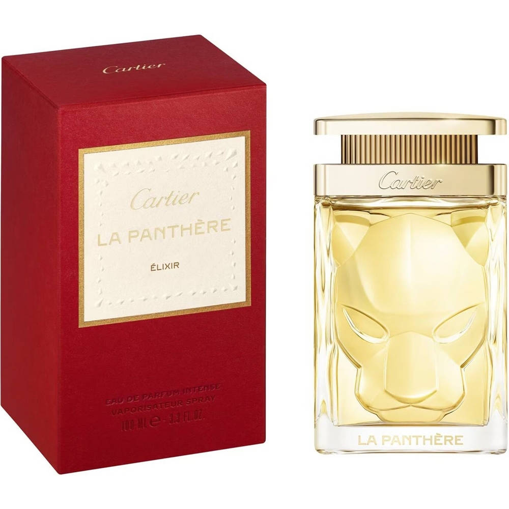 Cartier La Panthere Elixir Intense Women's Perfume 100ml EDP Spray - Luxurious Floral Scent for Evening Wear & Special Occasions