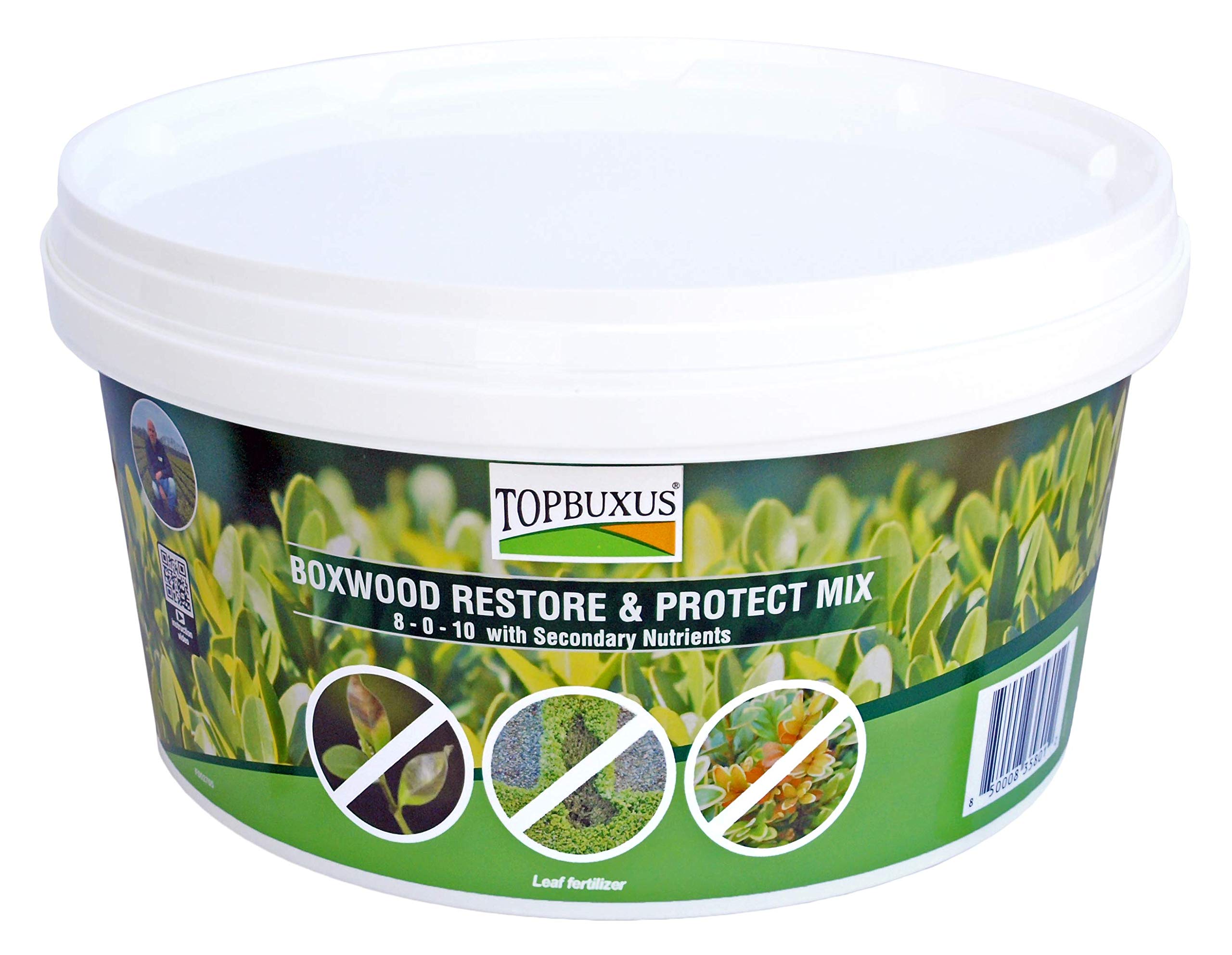 Boxwood Restore & Protect Mix - 40 Tablets Covers 4,000ft2 | Lawn & Garden Soil Treatment for Healthy Grass & Plants | Perfect for Residential Lawns, Golf Courses & Landscaping