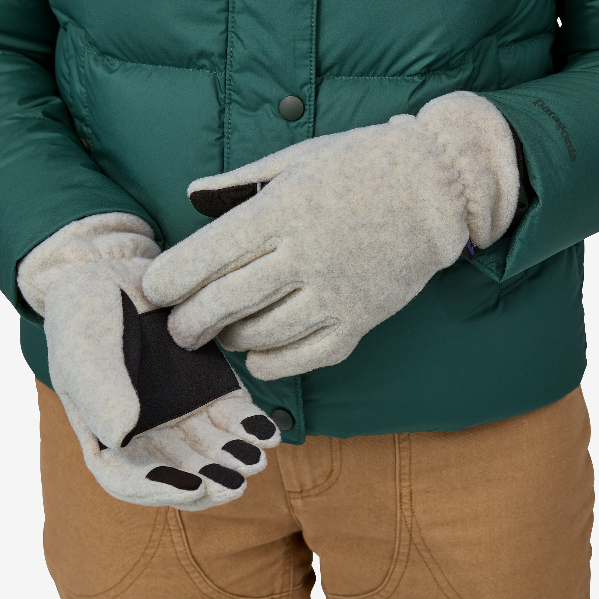Synchilla™ Fleece Gloves for Men & Women - Warm Winter Gloves for Outdoor Activities, Hiking, Skiing & Cold Weather Protection
