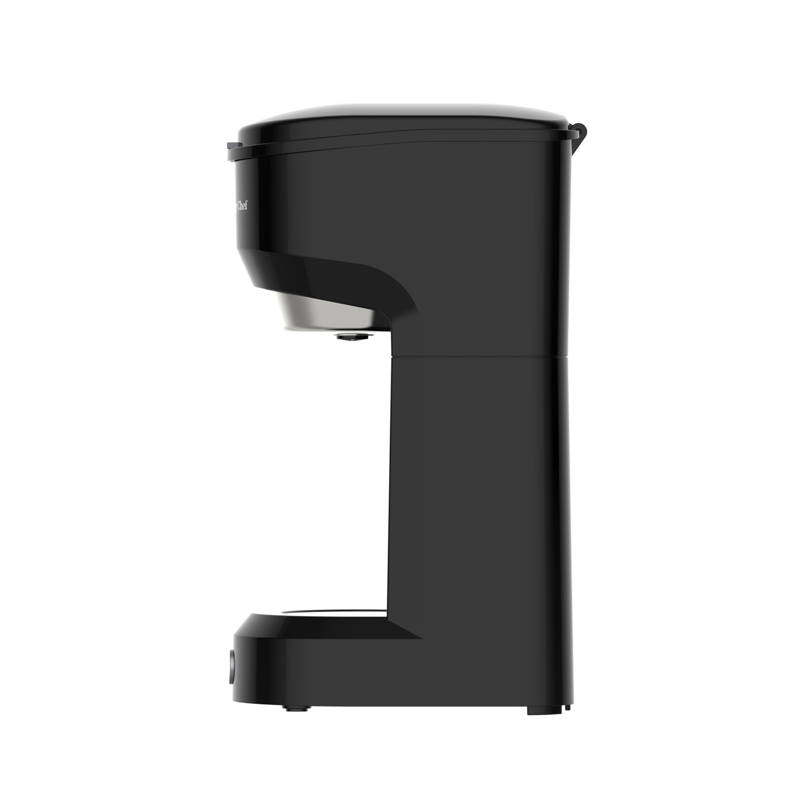 Retro Single Serve Coffee Maker - 300ml Black Brewer for Ground Coffee | Perfect for Home, Office & Travel | Compact & Easy to Use
