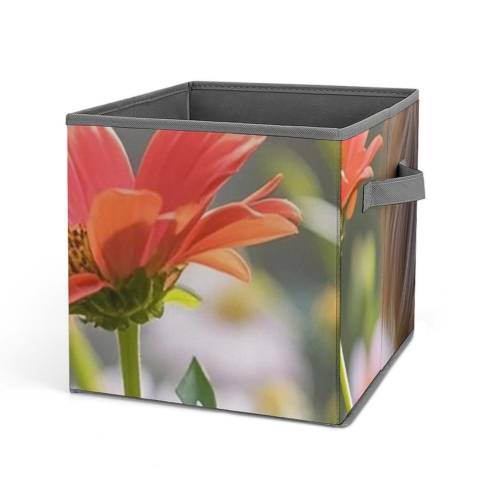 Large Collapsible Storage Bin with Handles - 10.6