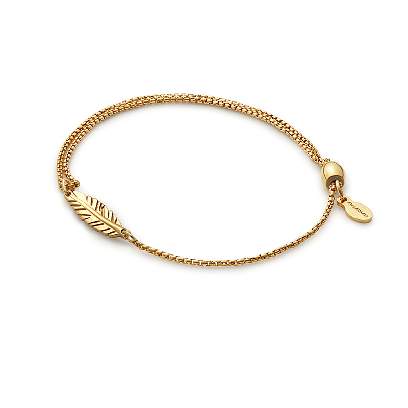 Feather Pull Chain Bracelet for Women - Adjustable Boho Chic Jewelry for Casual & Party Wear | Perfect for Everyday Fashion & Special Occasions