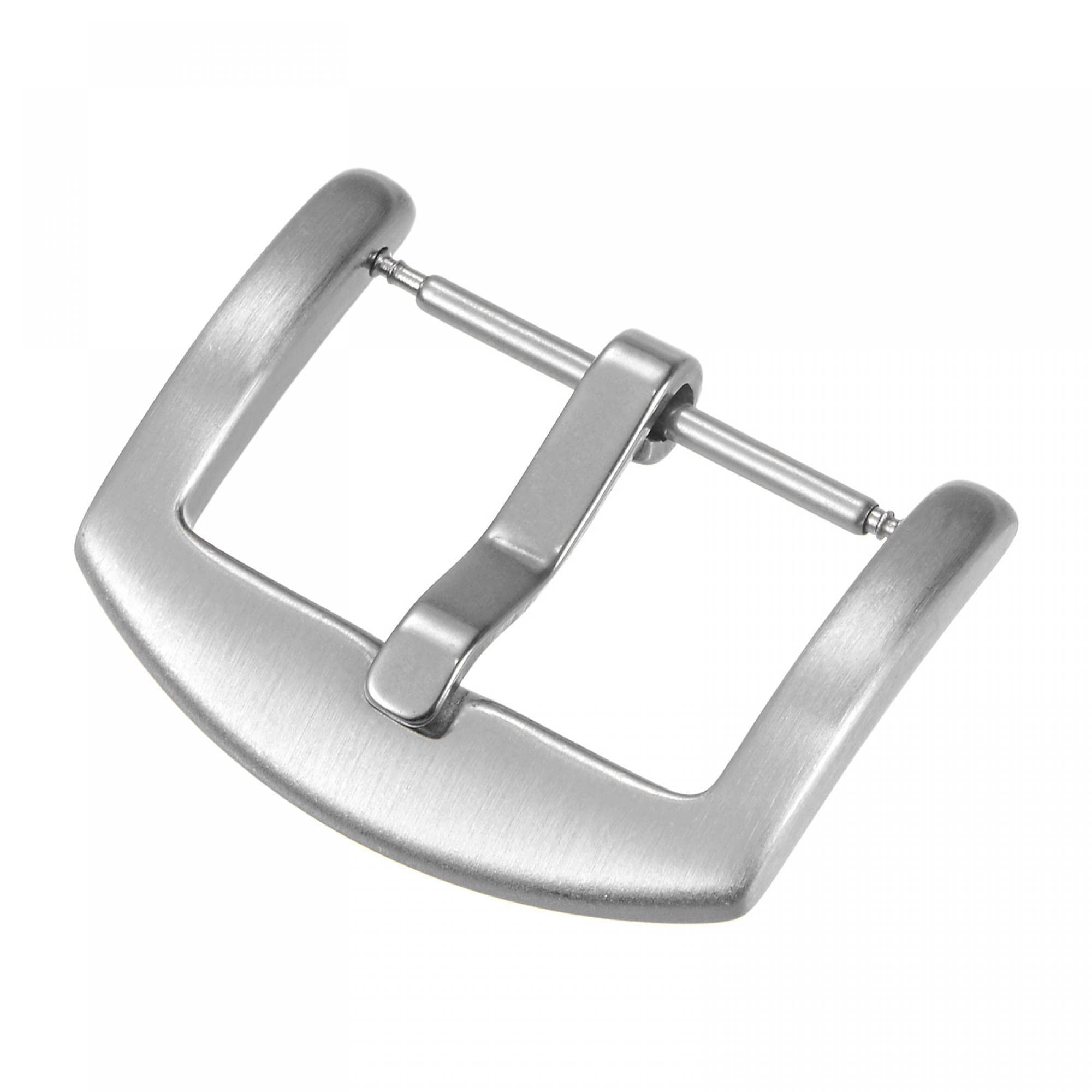 Stainless Steel Watch Strap Buckle for 22mm Bands - Arc Side Clasp Replacement | Durable & Stylish for Daily Wear