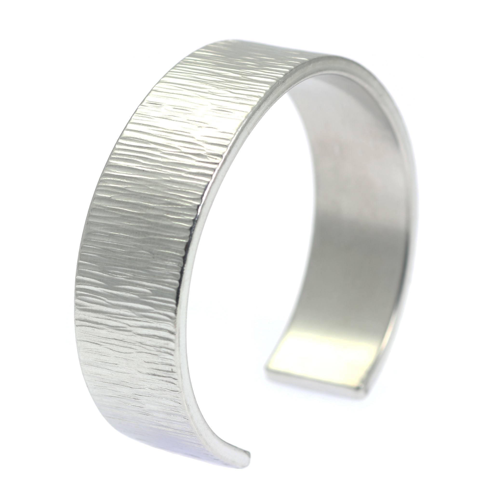 Stylish Chased Aluminum Cuff Bracelet for Women - Elegant Handmade Jewelry for Everyday Wear, Parties & Special Occasions