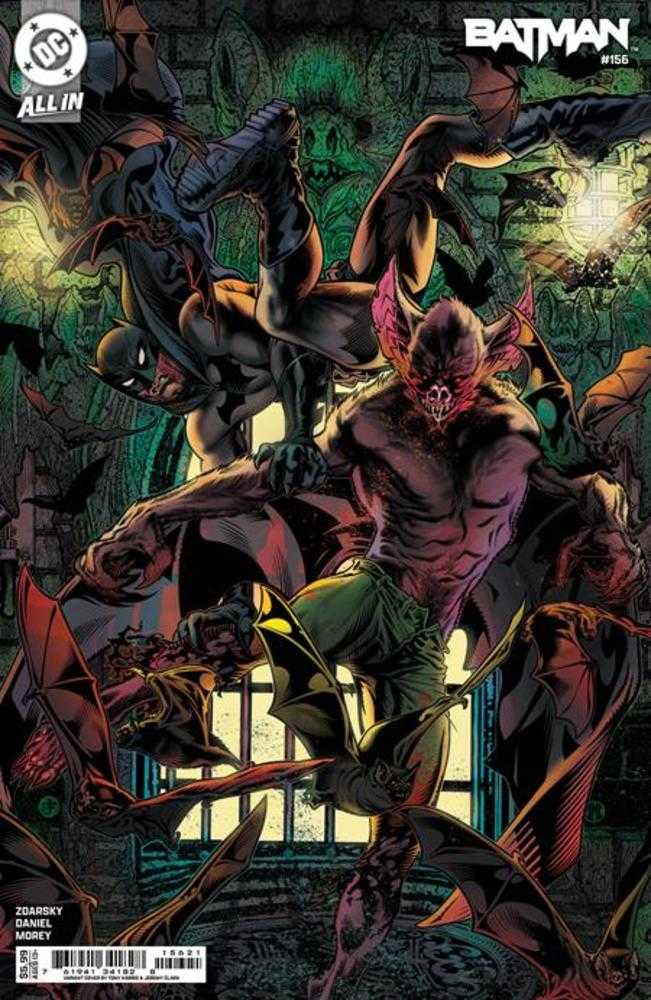 Batman #156 Comic Book - Cover B Variant by Tony Harris & Jeremy Clark | DC Comics Collectible, Limited Edition Card Stock | Perfect for Fans, Collectors & Home Decor