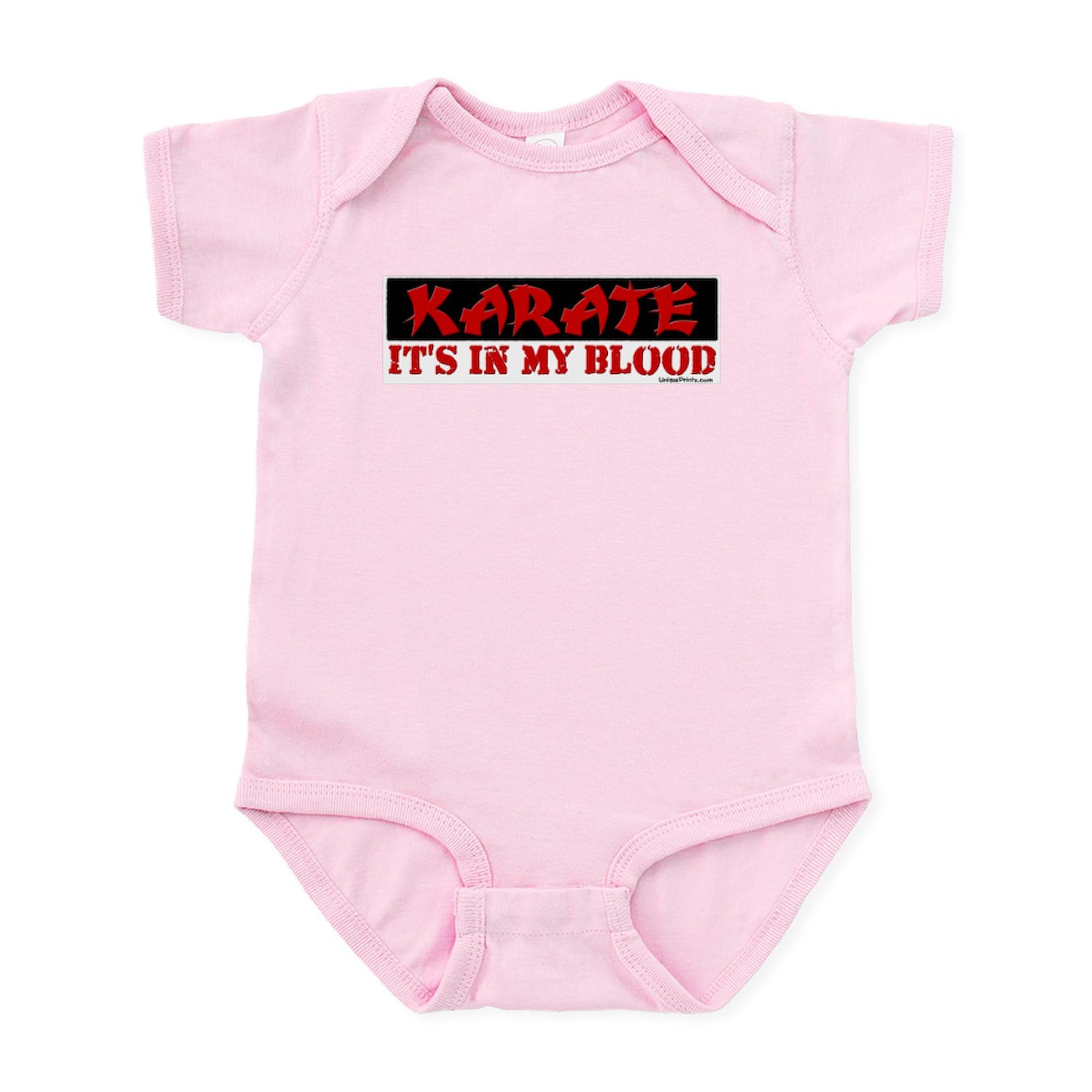 Karate Baby Bodysuit - Cute Infant Romper for Active Play