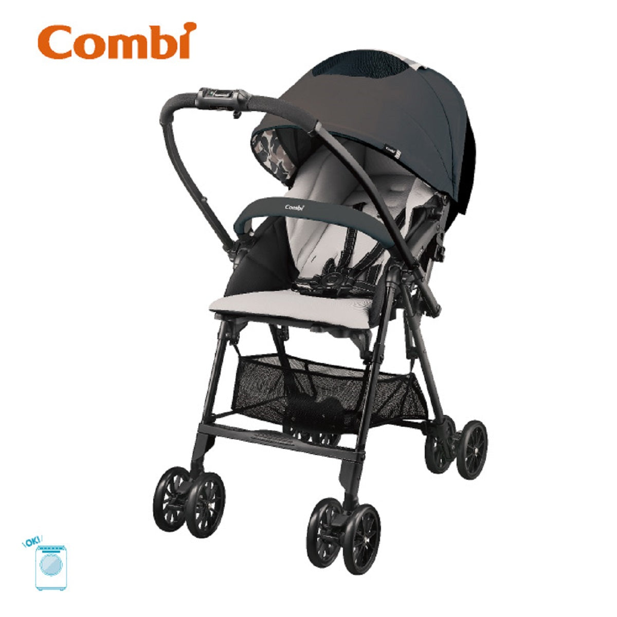 Combi NEYO Lightweight Baby Stroller - Compact Foldable Travel Stroller for Infants & Toddlers - Perfect for Shopping, Travel & Daily Walks
