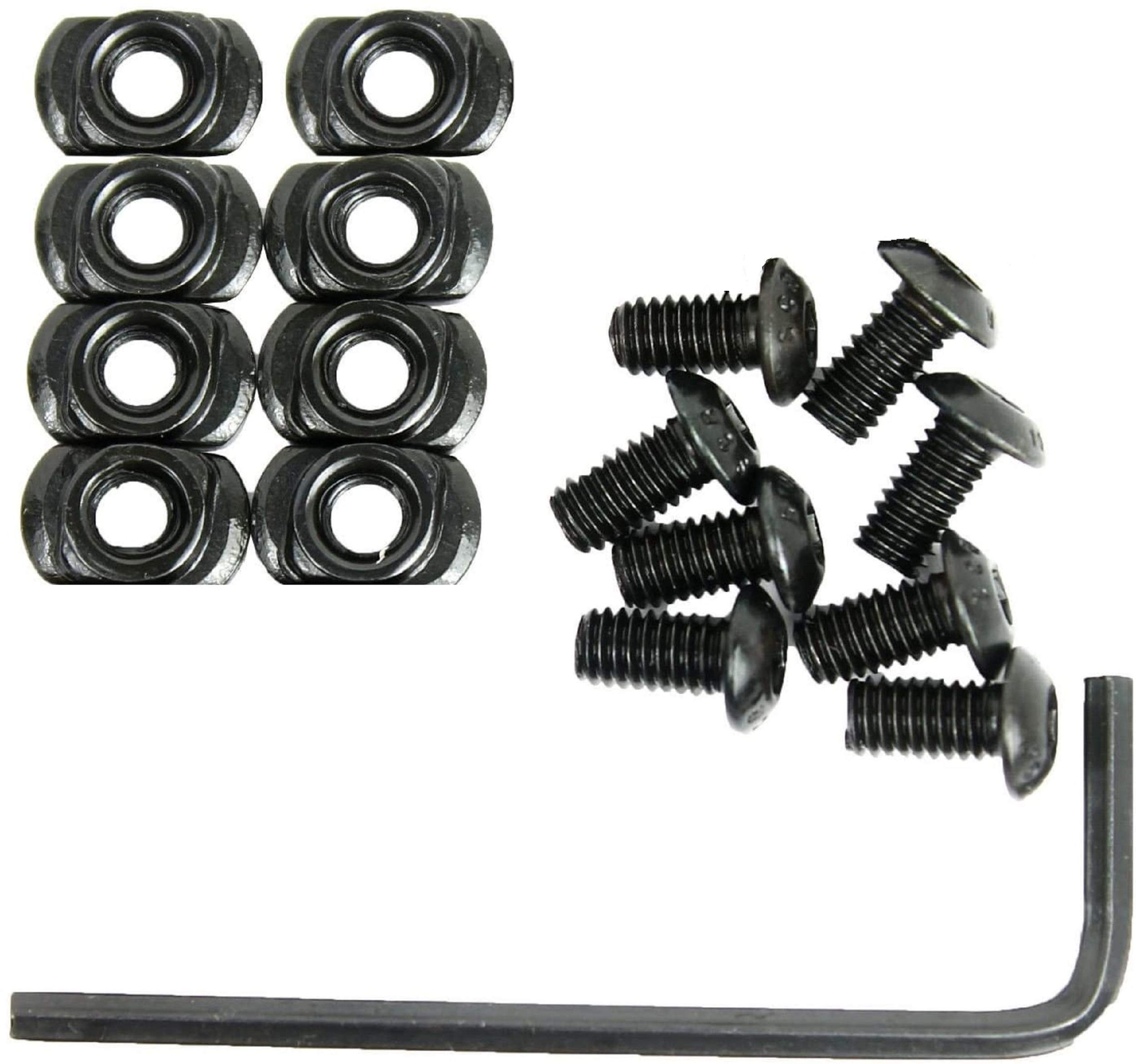 Green Blob Outdoors Replacement Screws & Camming Hook T-Nuts Set - 8-Piece Hardware Kit for Outdoor Gear Repair & Maintenance - Perfect for Camping, Hiking & Backpacking Equipment